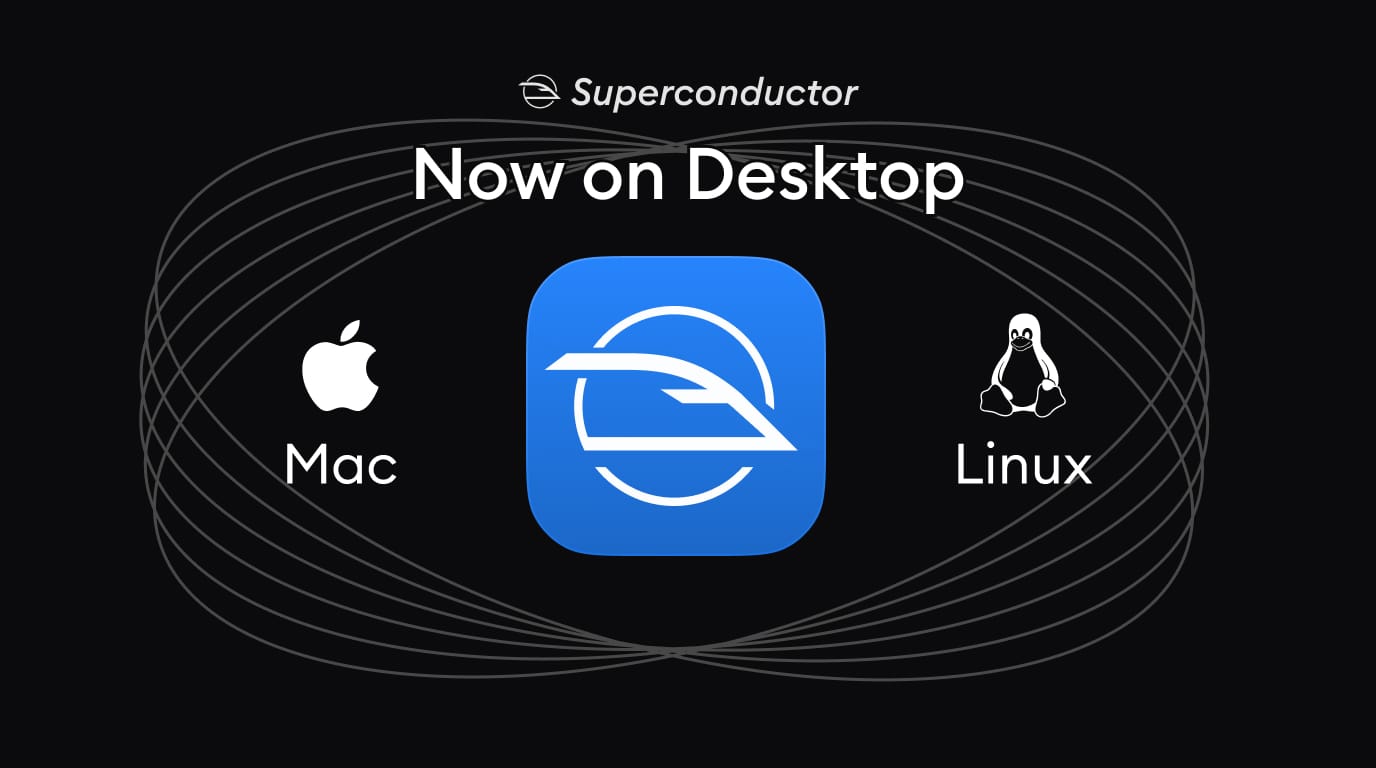 Superconductor desktop app download page