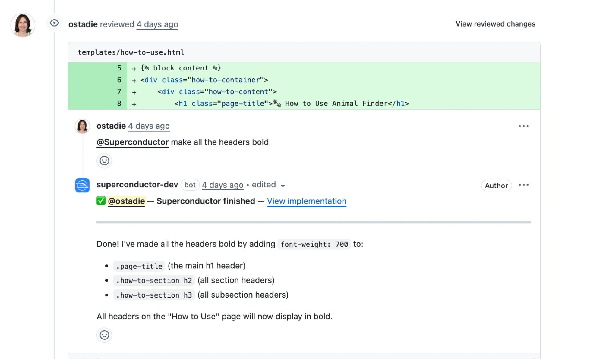 Now available: GitHub integration | Superconductor Blog