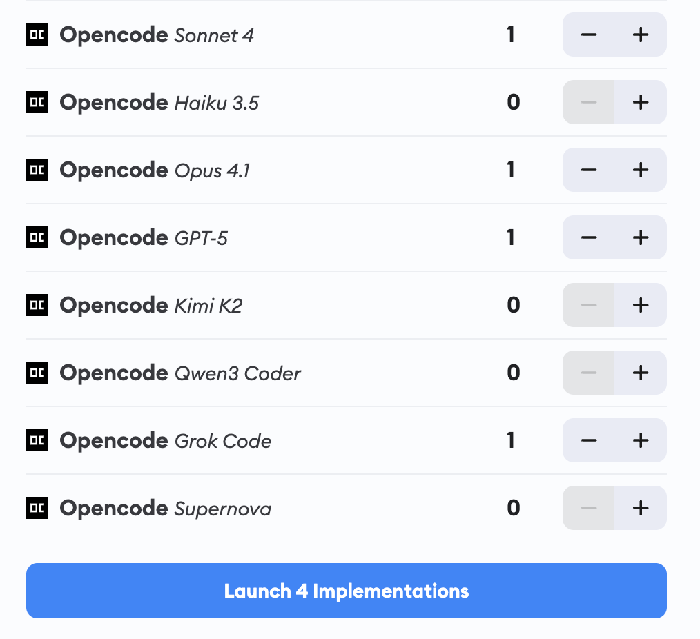 Now available: OpenCode models | Superconductor Blog