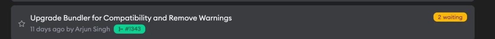 A ticket card showing the title, creation info, and status badge